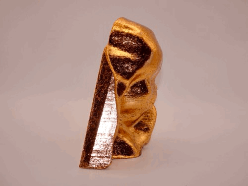 Copper finish – rotating